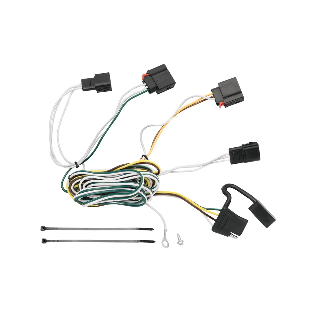 118425 – TEKONSHA Trailer Wiring Connector, 4-Way Flat Replacement For OEM Wiring Harness